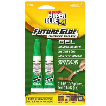 SUPER GLUE UV Cure Adhesive, Clear, Syringe 11710114